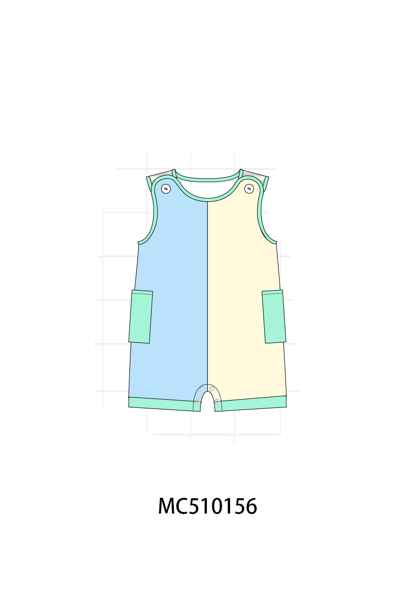 PO69 Color blocks ruffle collection 1