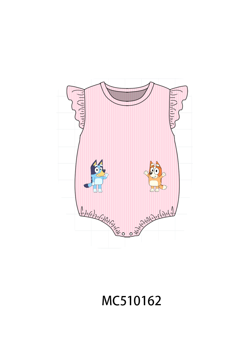 PO69 Pink&blue character applique collection