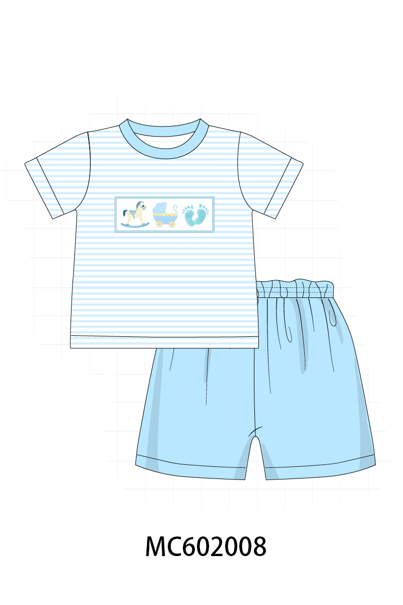 PO81 Pink baby cart bow collection