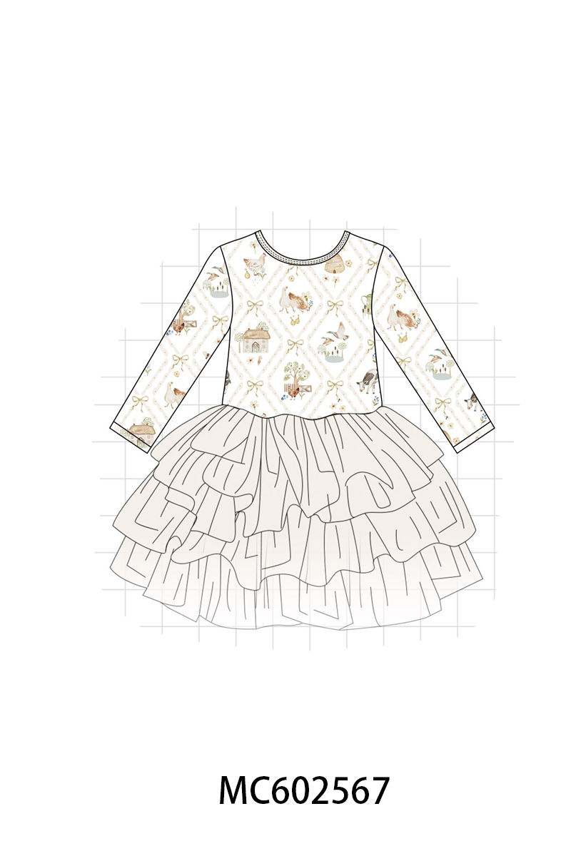 PO82 Pink farm bamboo collection