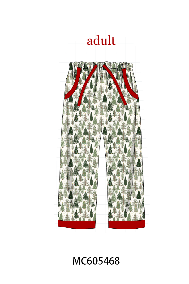 PO93 Christmas tree family pajama collection