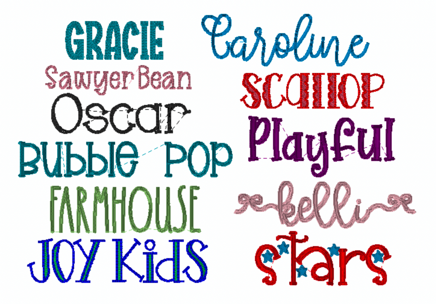 Embroidered Easter Basket