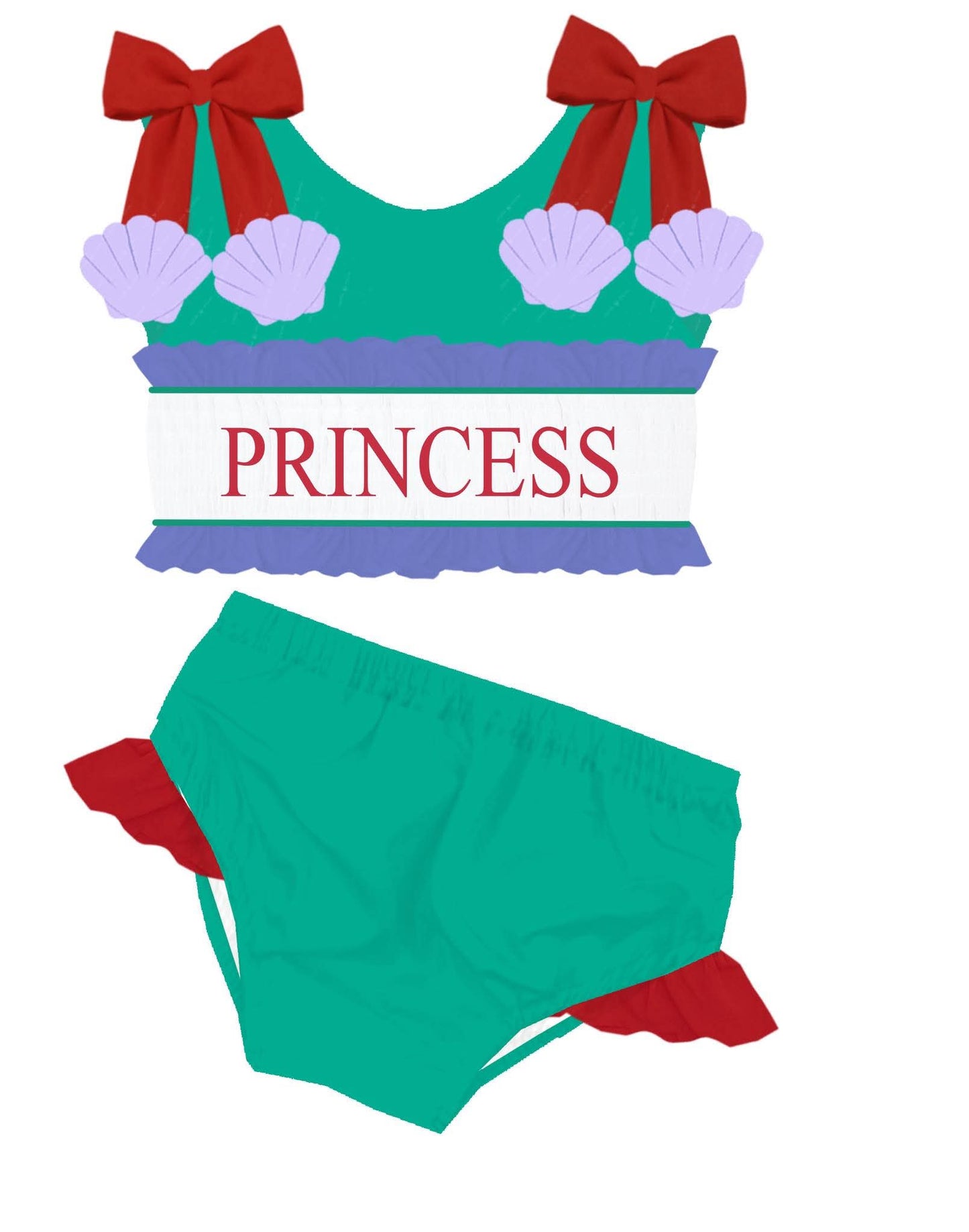 Handsmock Princess Swim
