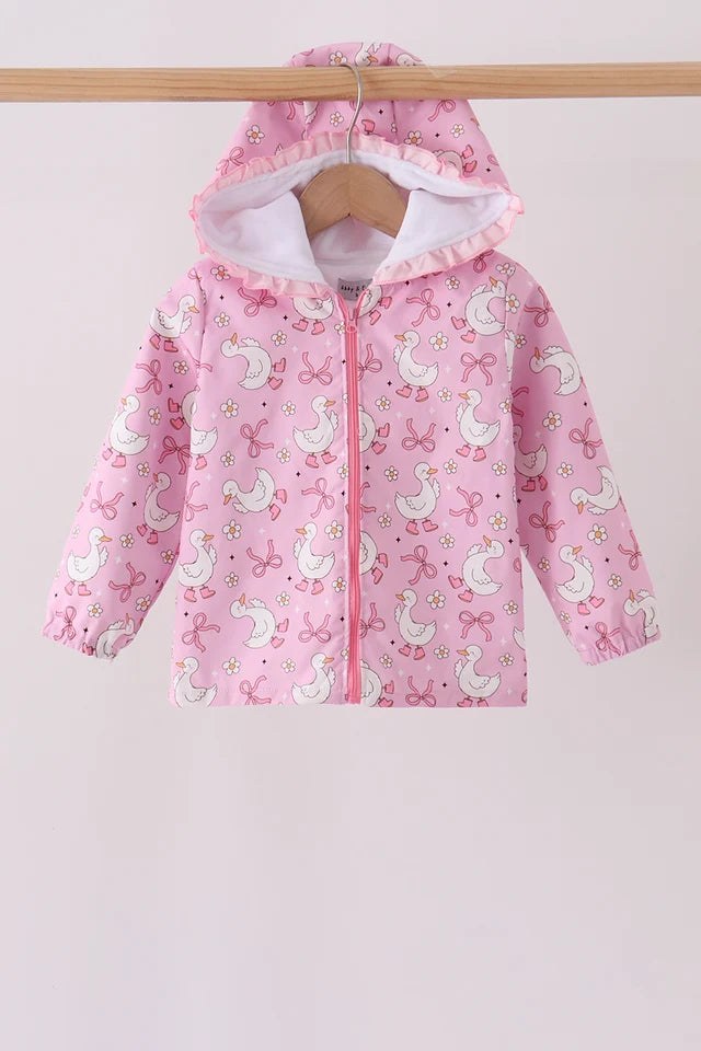 Pink Goose Rain Jacket