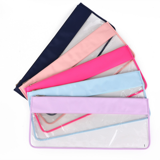 Mahjong PVC Zipper Bag