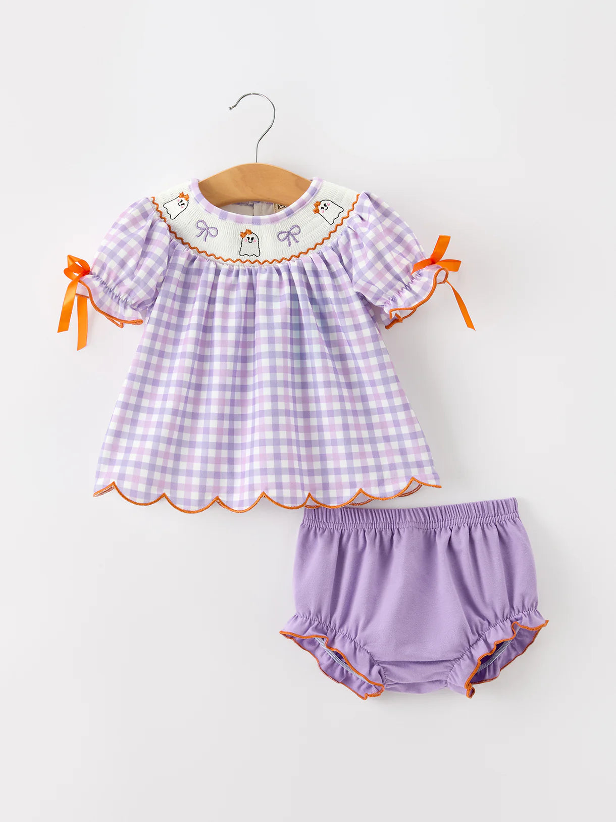 Halloween Ghost Plaid