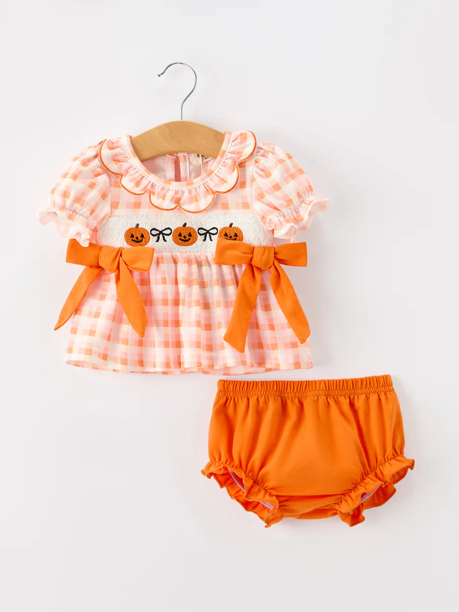 Halloween Pumpkin Plaid