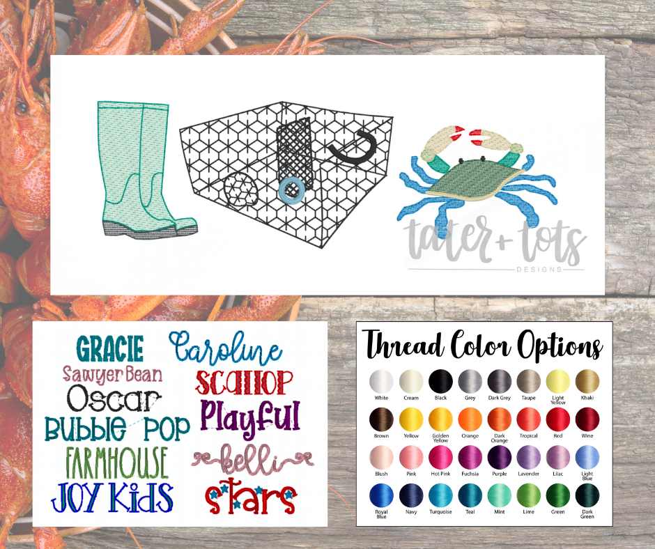 Louisiana Saturday Night Embroidered Shirts and Bubbles