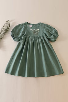 Short Sleeve Floral Dress