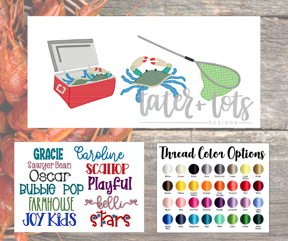 Louisiana Saturday Night Embroidered Shirts and Bubbles