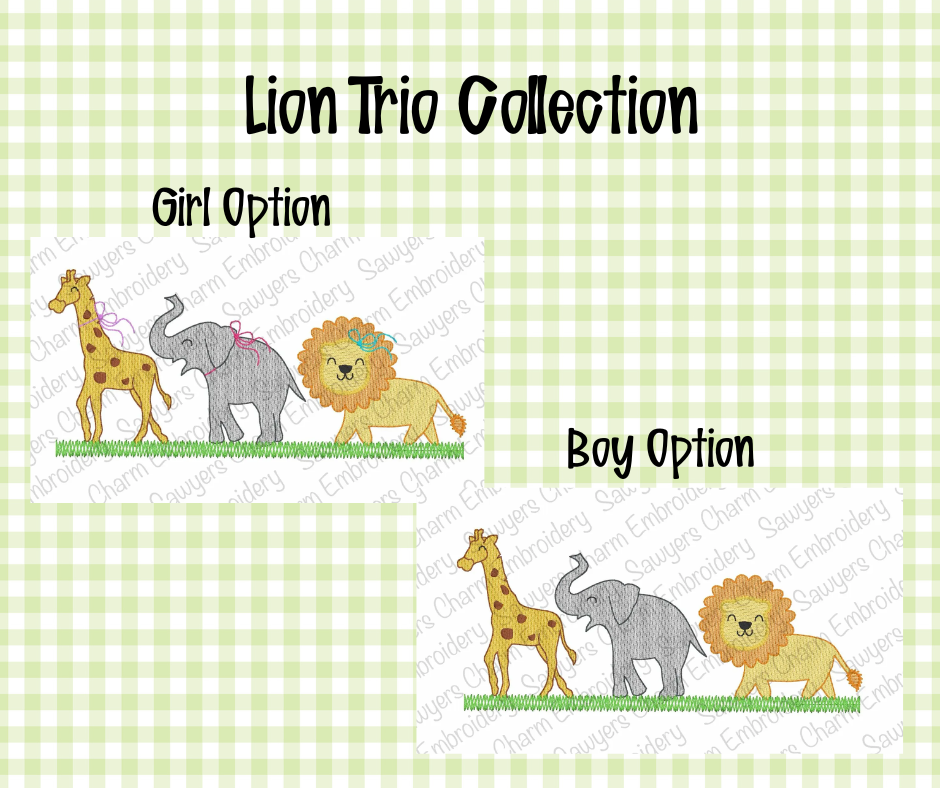 Embroidered Zoo Shirts and Bubbles