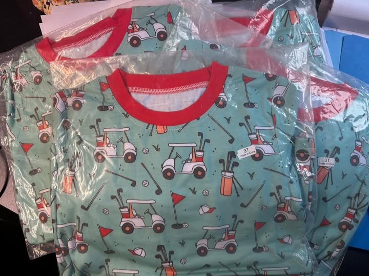 Golf Boy Pajamas