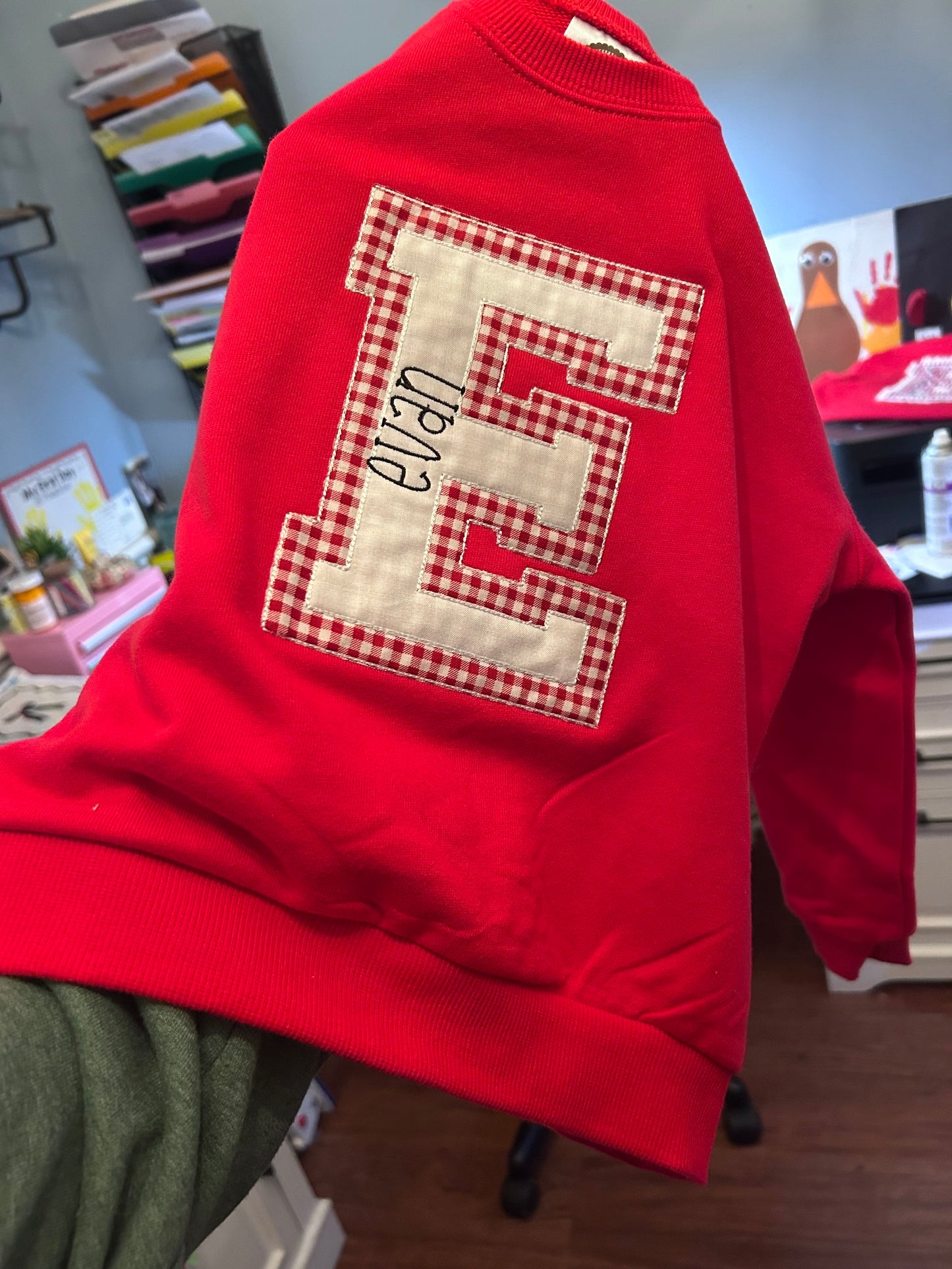 Boys Applique Valentine's SweatShirt