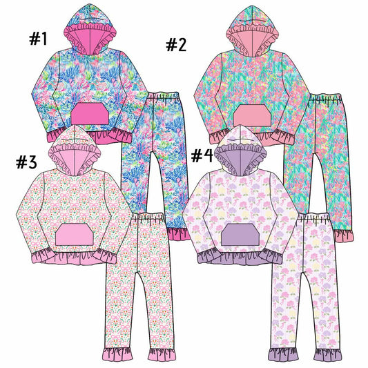 Girls Hoodie Sets