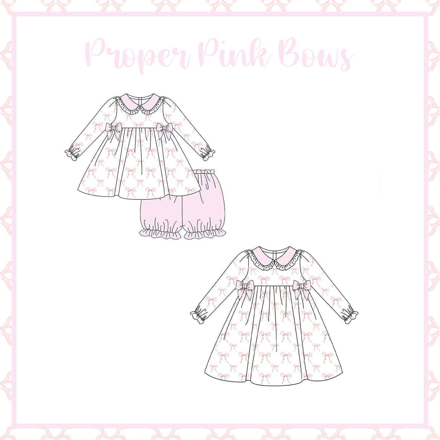 Proper Pink Bows
