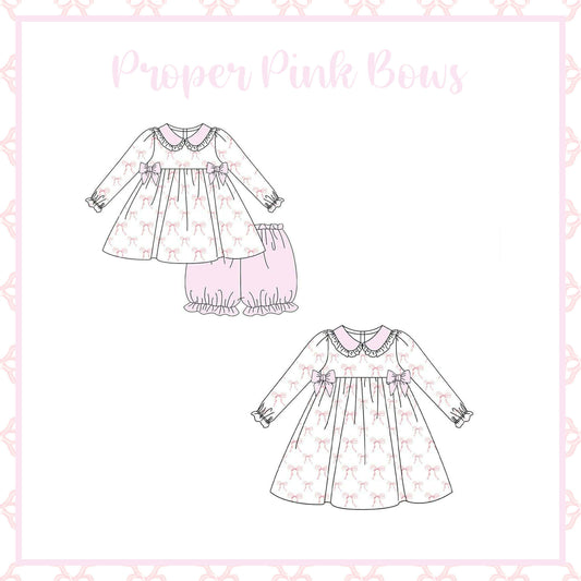 Proper Pink Bows