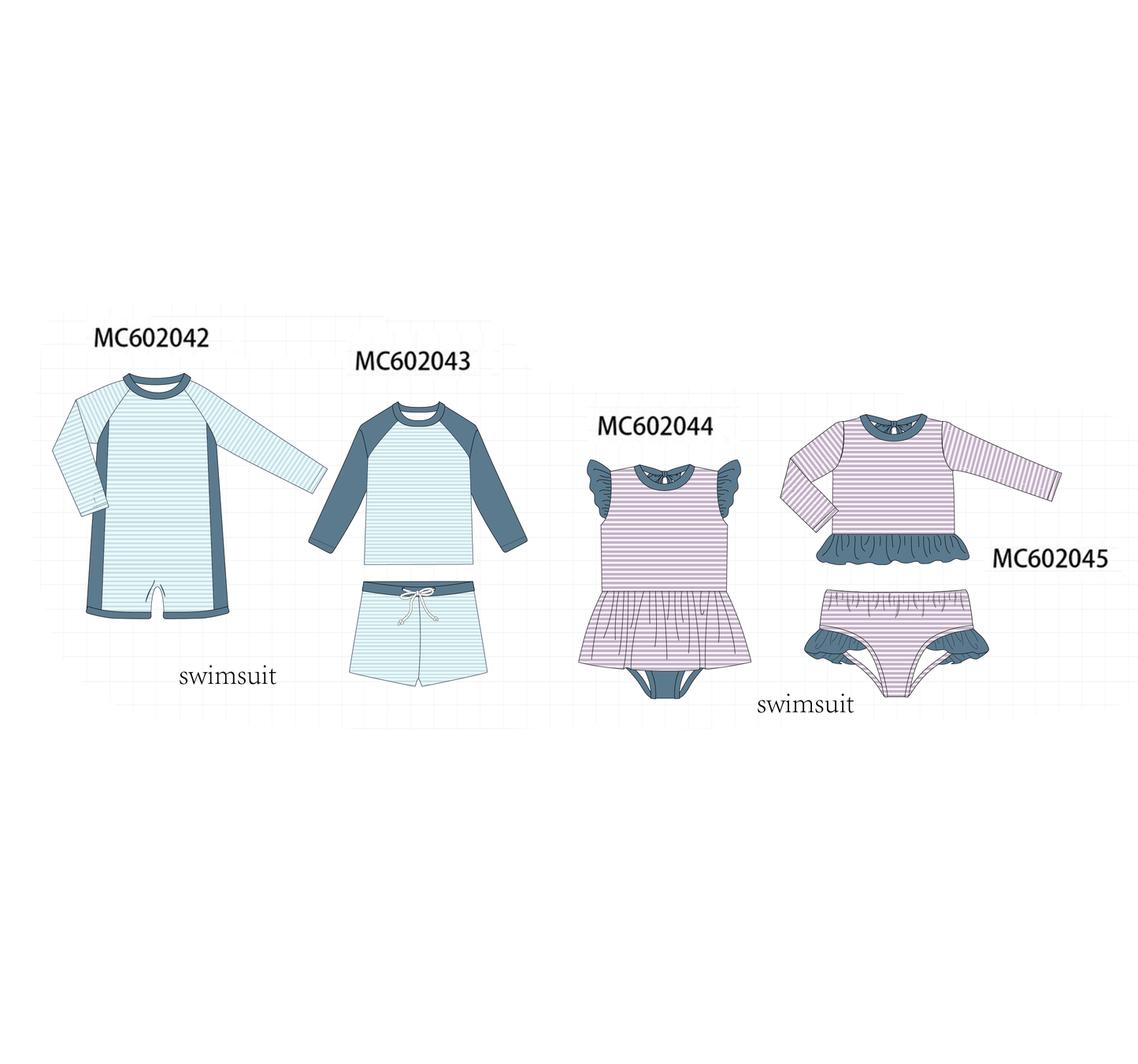 PO81 Blue stripe collection 2