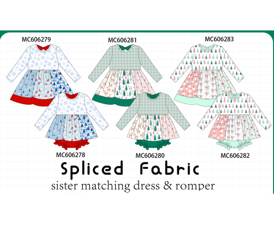 PO95 Christmas tree santa print collection 1