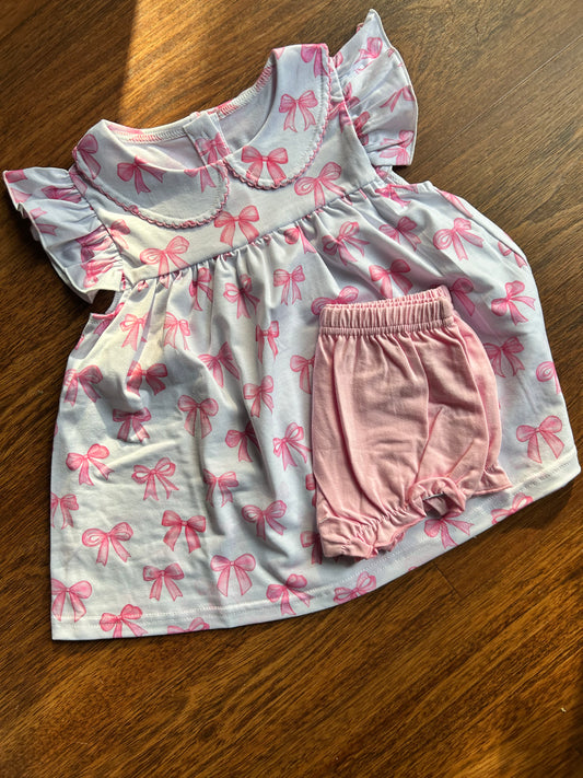 Bow Diaper Cover