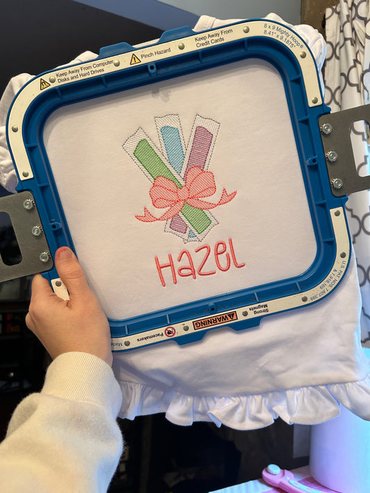 Ice Pop, Embroidered