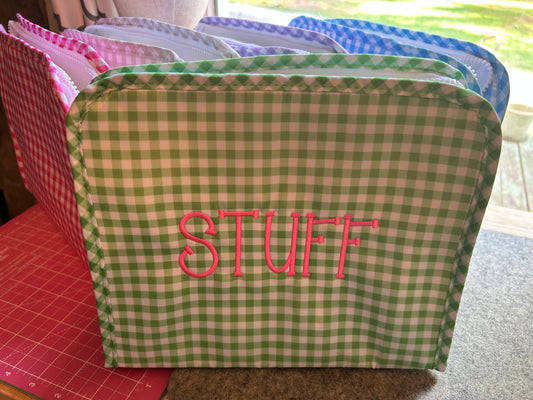 Embroidered Travel Bag