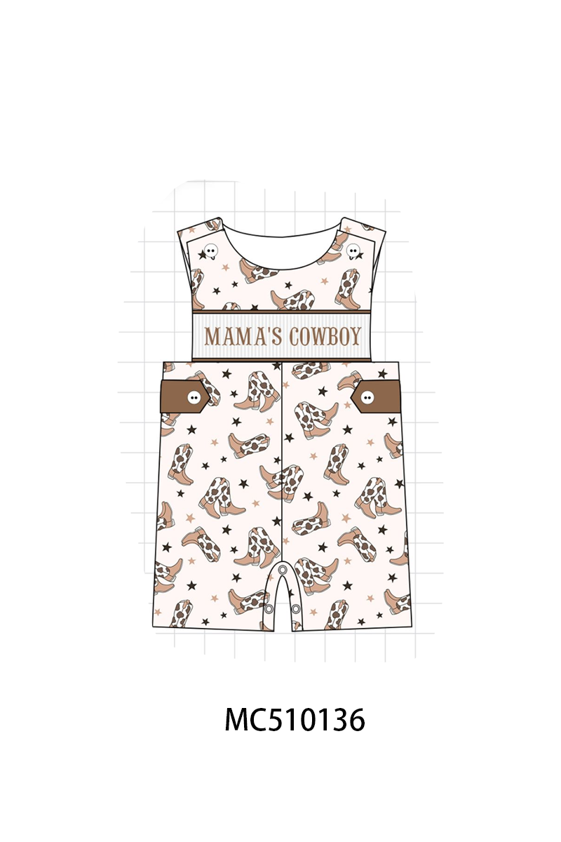 PO69 Western cowboy boots smocked collection 1