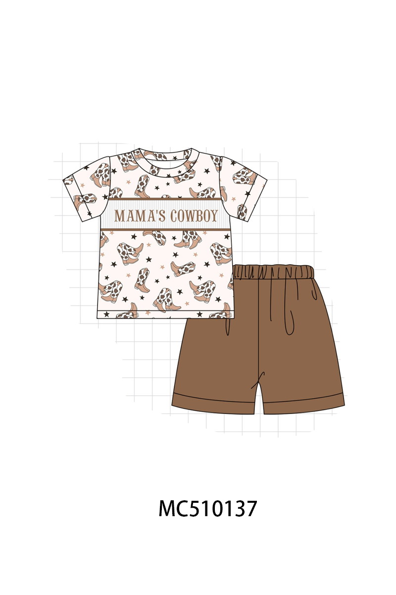 PO69 Western cowboy boots smocked collection 1