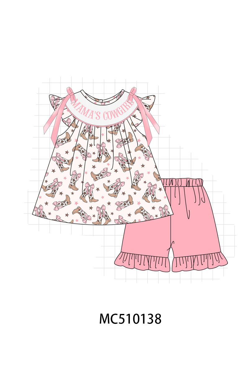 PO69 Western cowboy boots smocked collection 1
