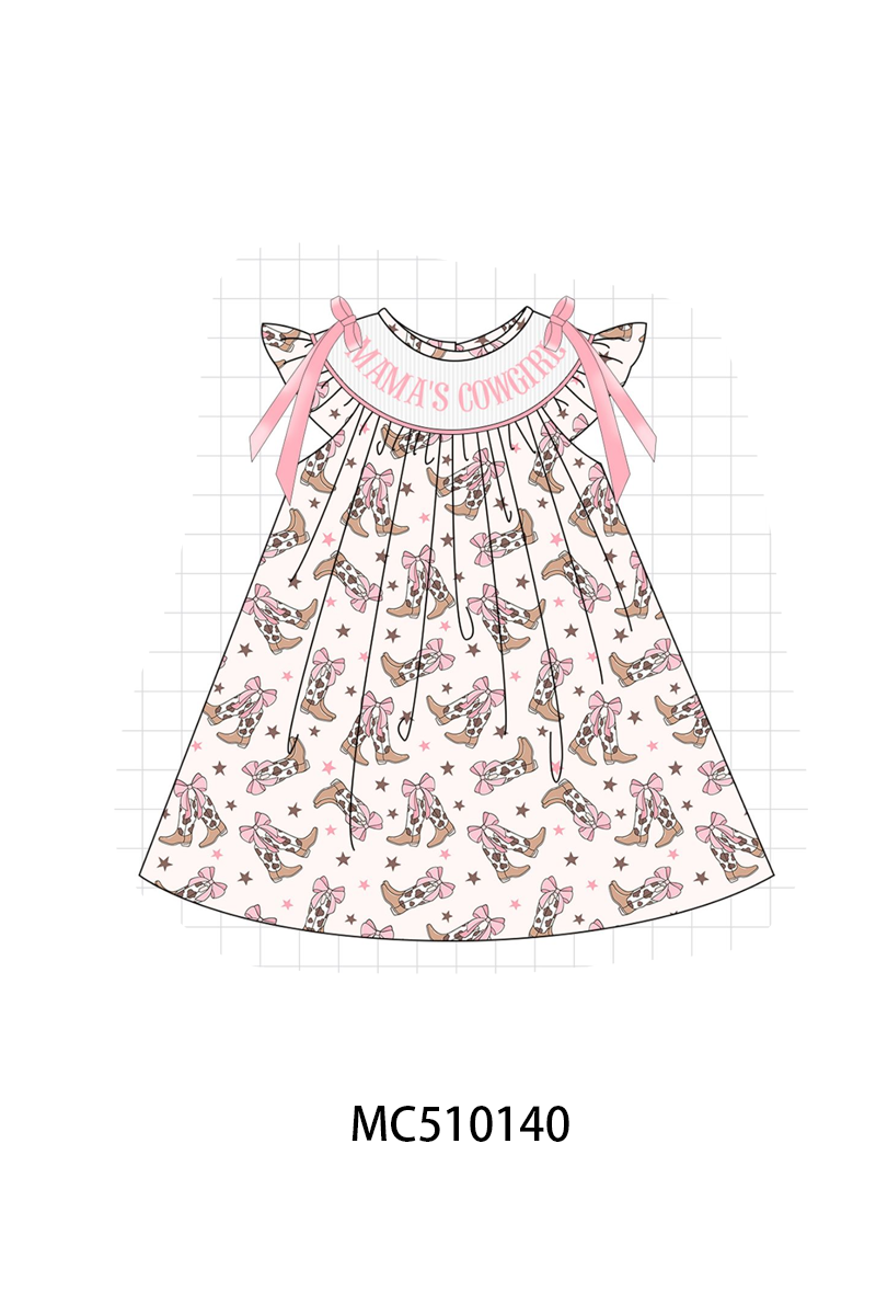 PO69 Western cowboy boots smocked collection 1