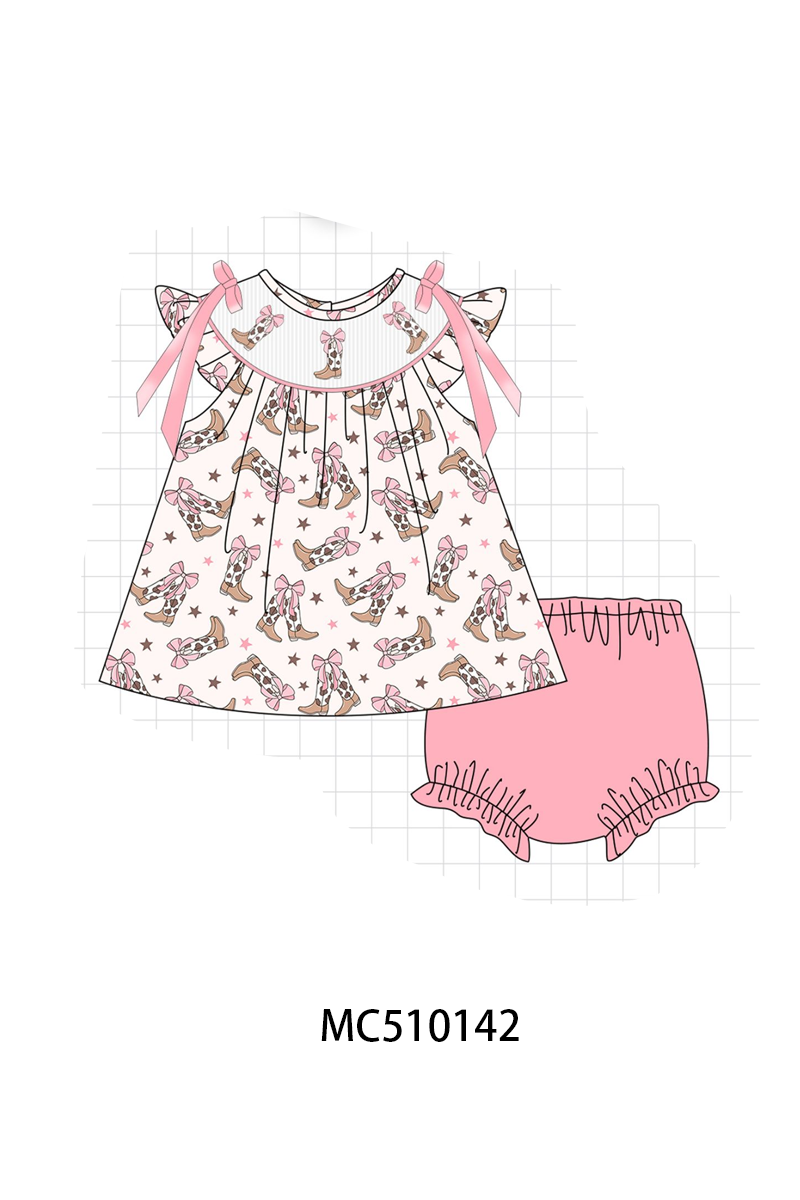 PO69 Western cowboy boots smocked collection 2