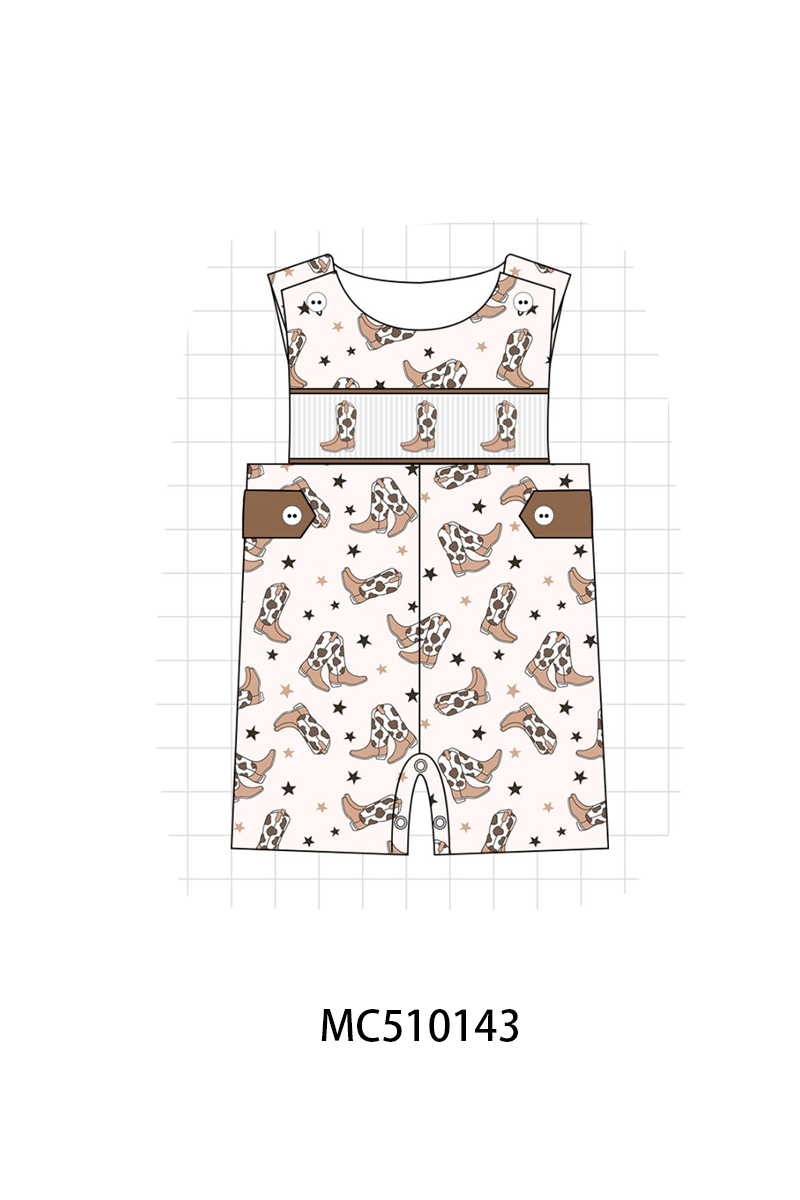 PO69 Western cowboy boots smocked collection 2