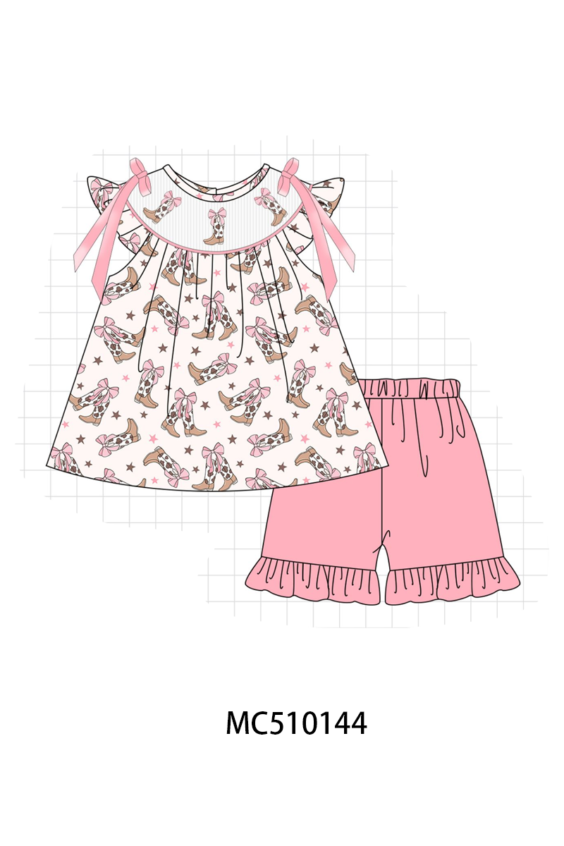 PO69 Western cowboy boots smocked collection 2