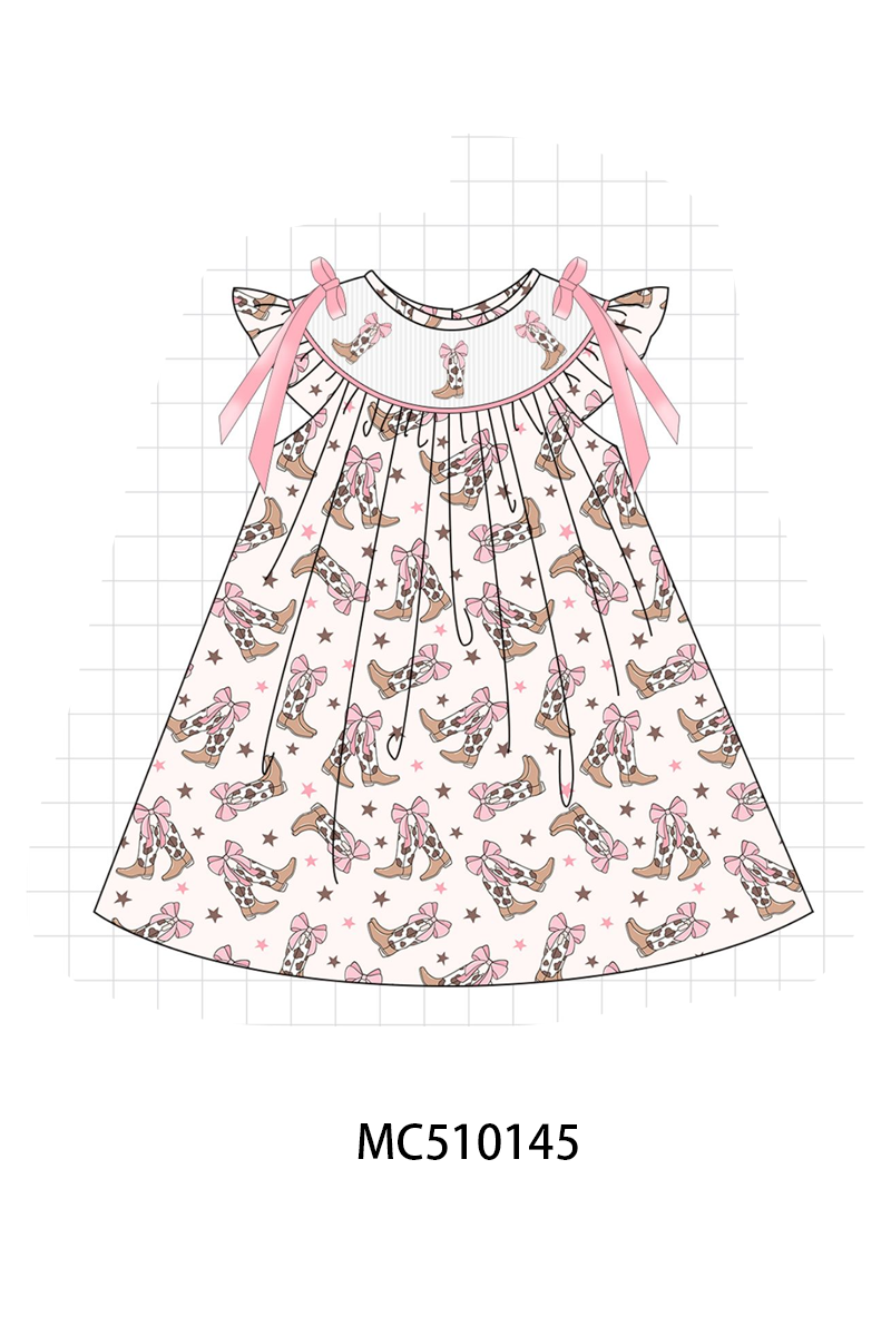 PO69 Western cowboy boots smocked collection 2