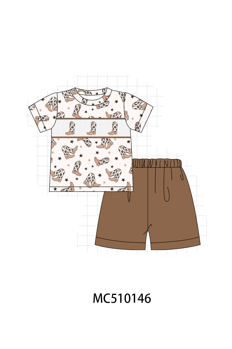 PO69 Western cowboy boots smocked collection 2