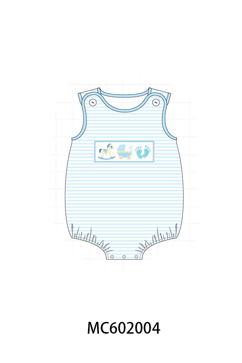 PO81 Pink baby cart bow collection