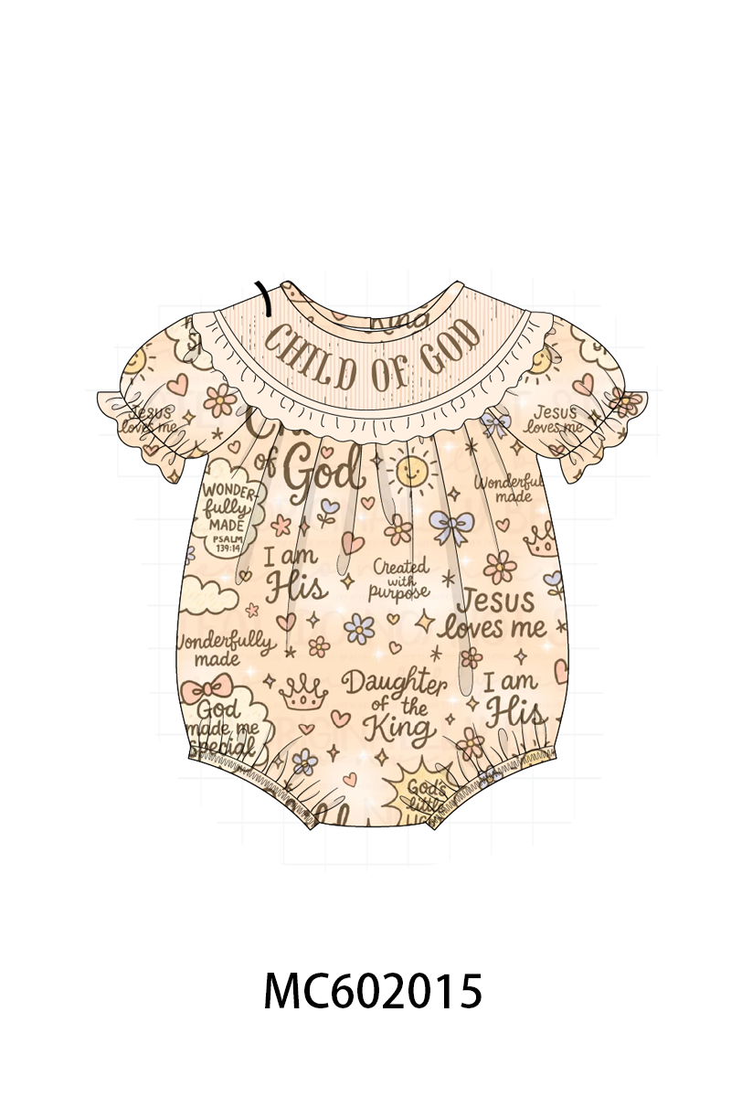 PO81 Child of God smocked collection