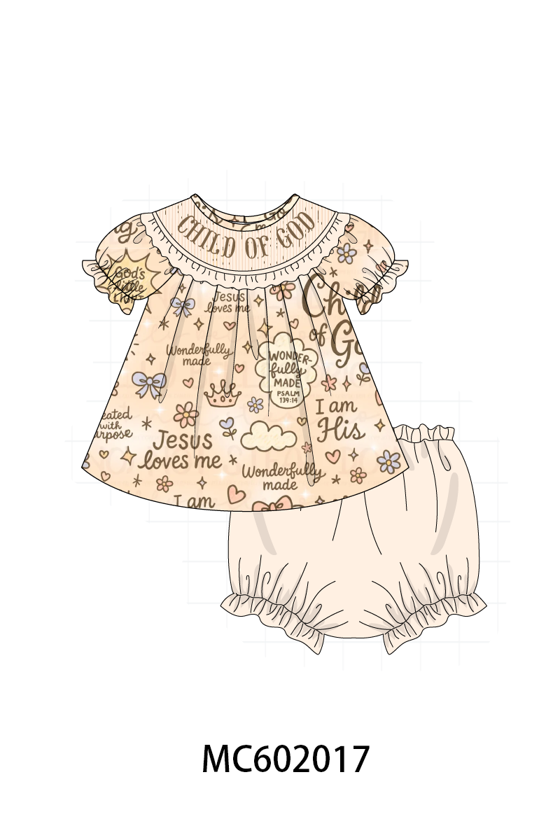 PO81 Child of God smocked collection