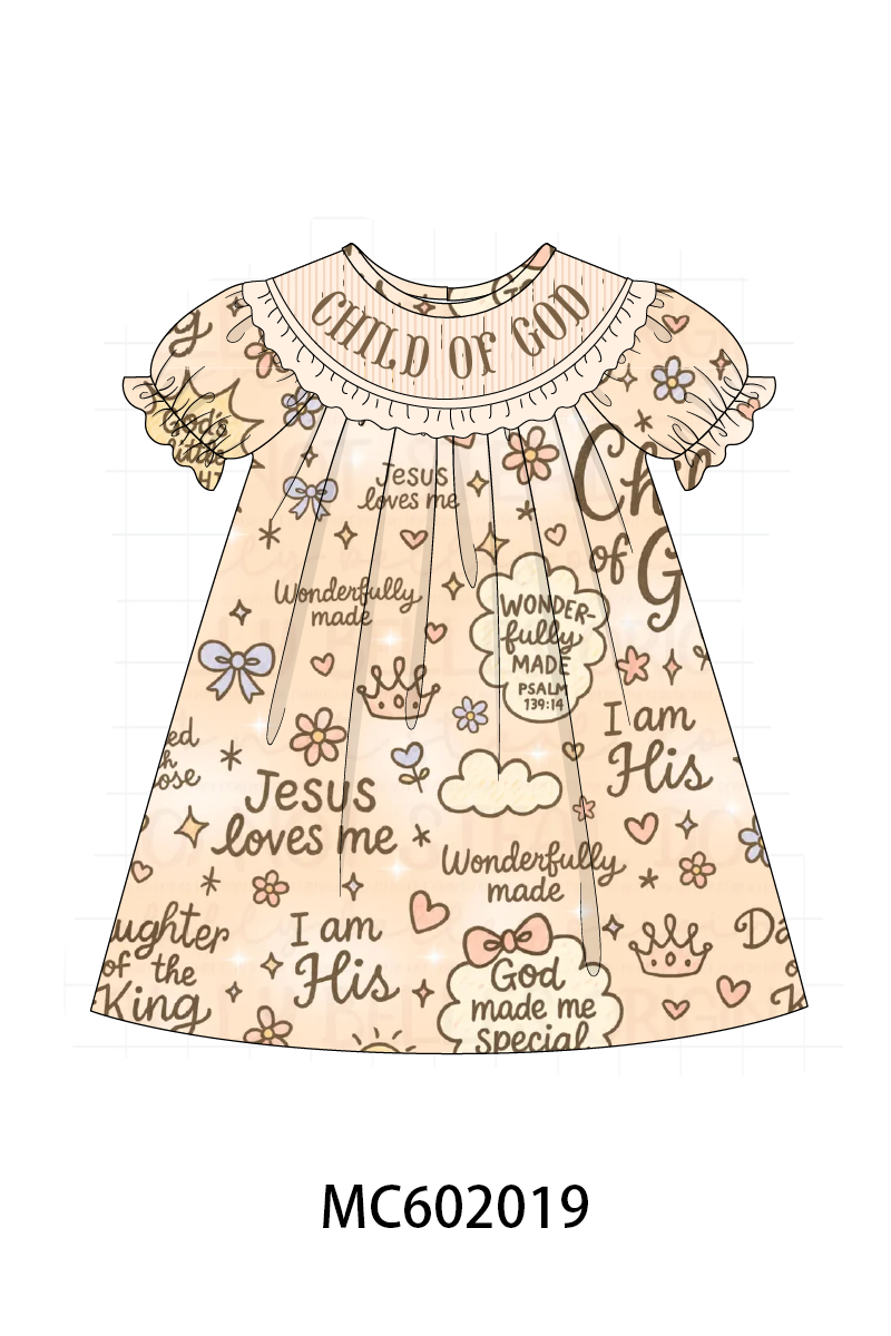 PO81 Child of God smocked collection