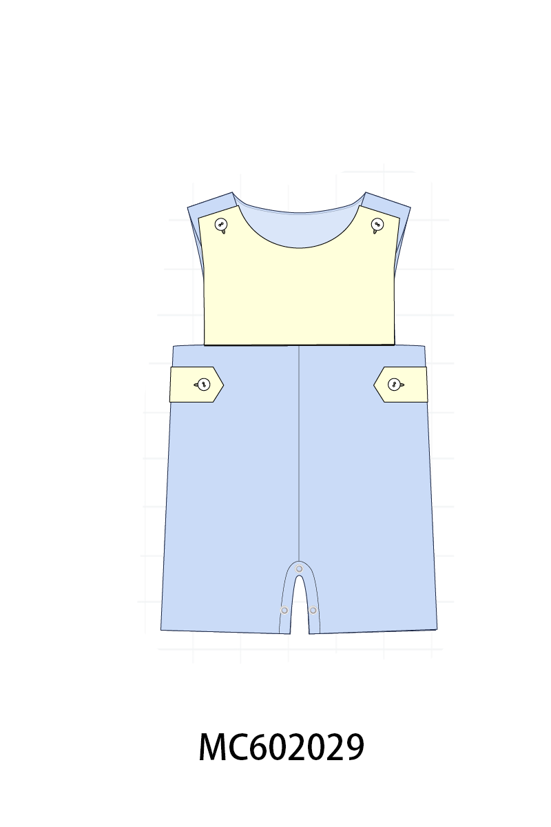 PO81 Blue floral bow print collection