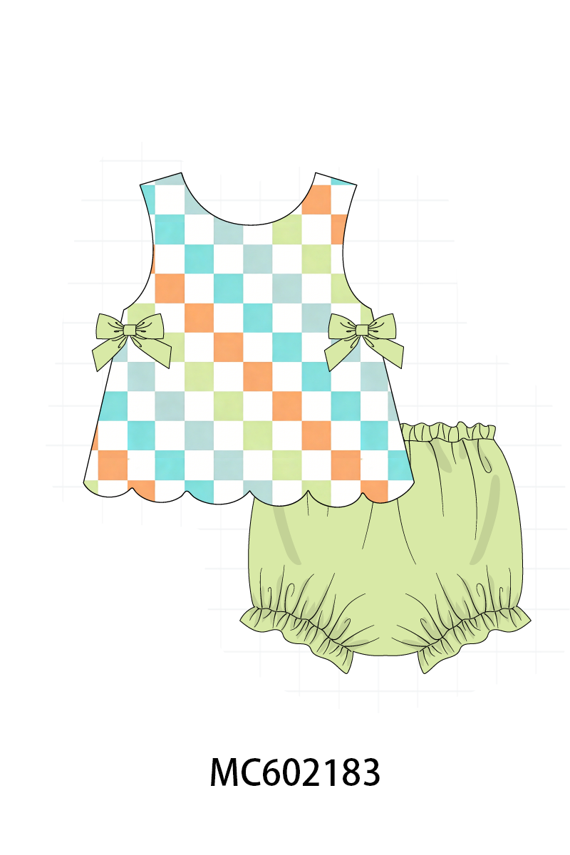 PO81 Multicolored checkered collection