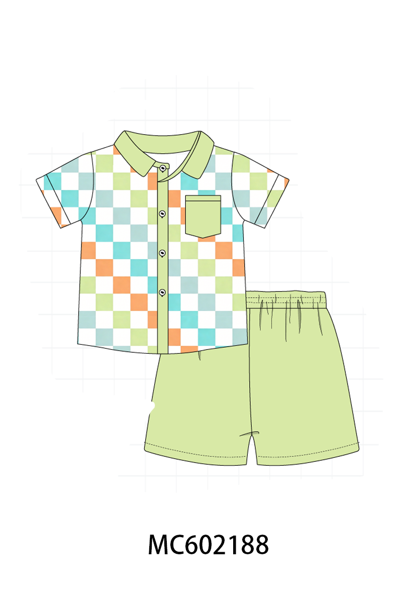 PO81 Multicolored checkered collection