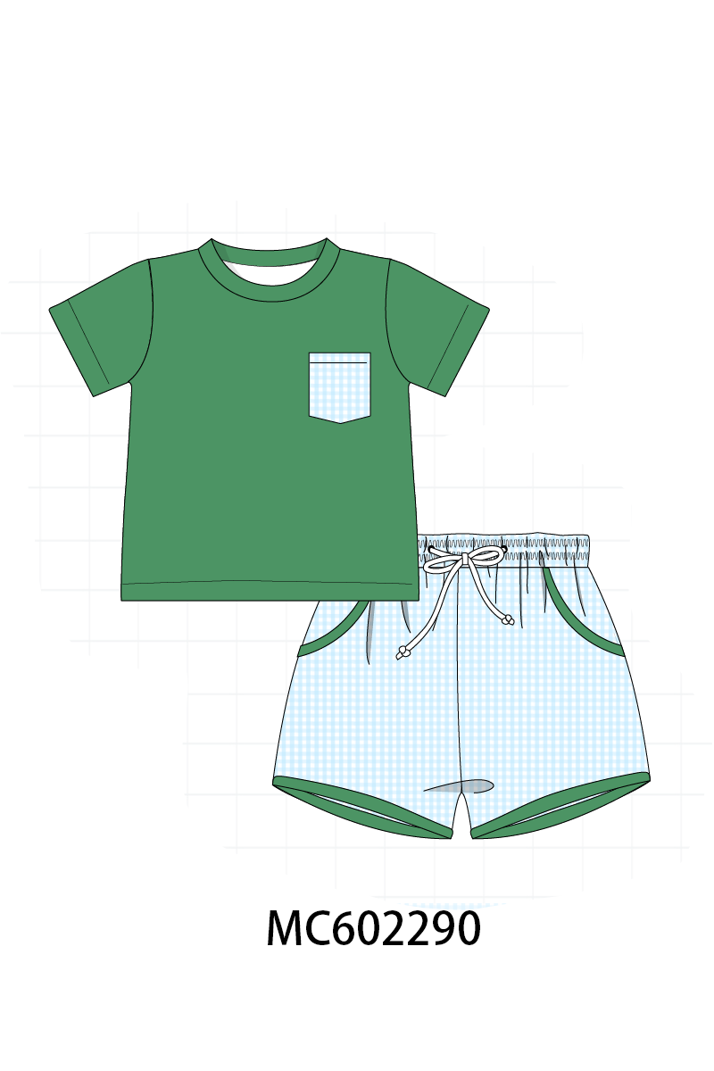 PO81 Green house floral print collection