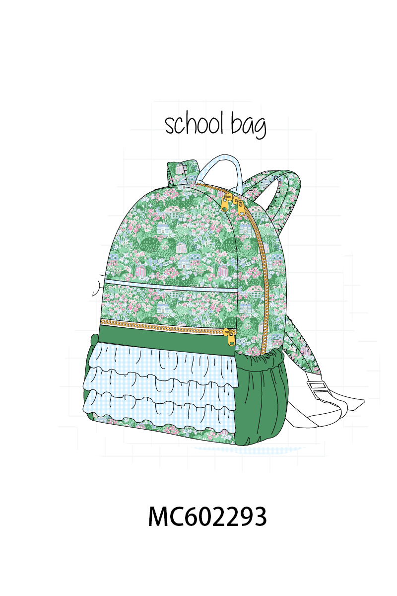 PO81 Green house floral print collection