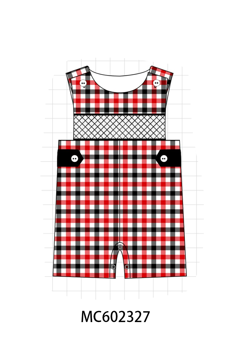 PO82 Black Georgia smocked collection