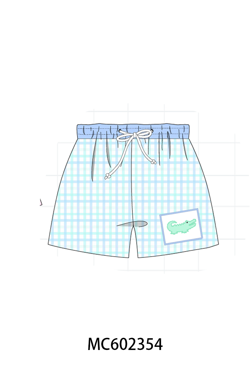 PO82 Crocodile applique smocked collection 2