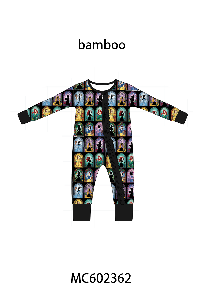 PO82 Black character princess print collection