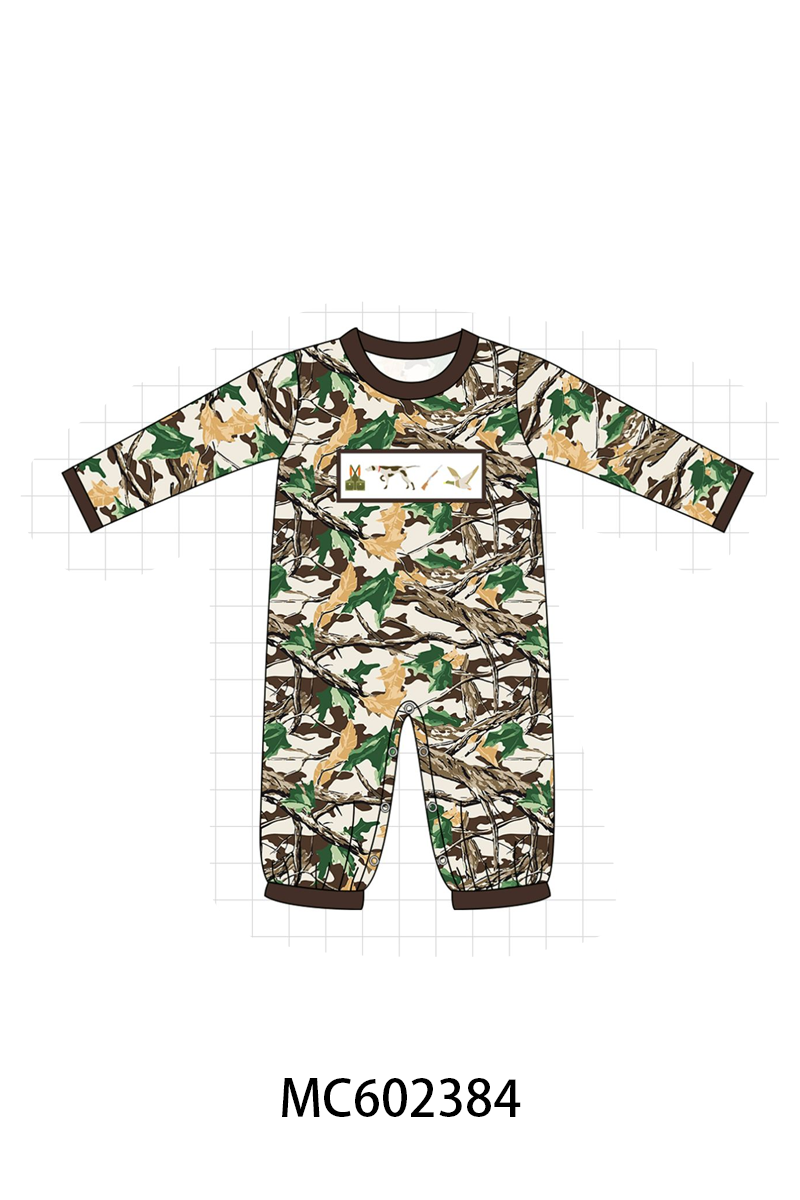 PO82 Camouflage hunting embroidery collection
