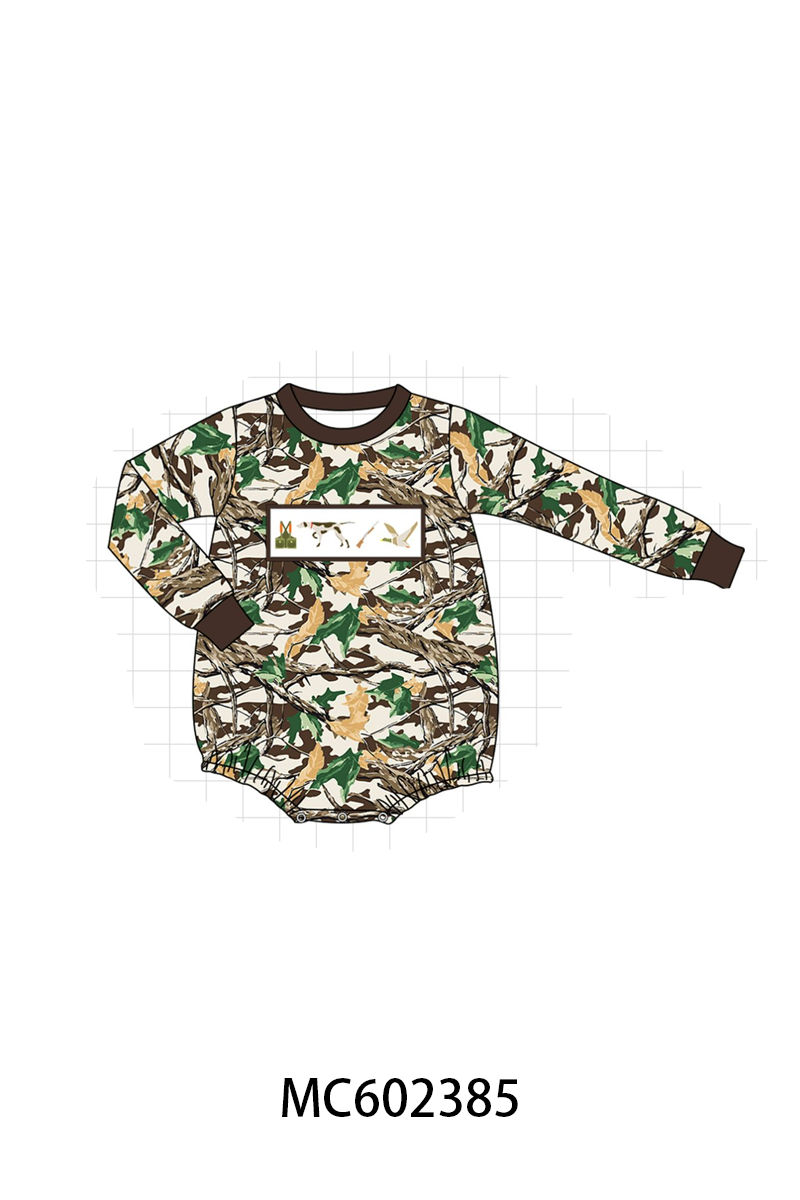 PO82 Camouflage hunting embroidery collection