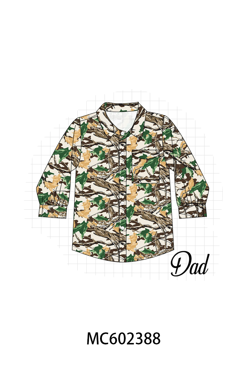 PO82 Camouflage hunting embroidery collection