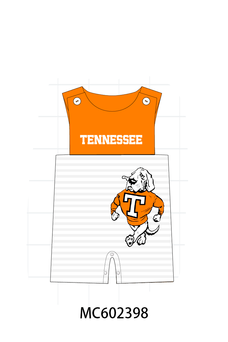 PO82 Orange Tennessee embroidery collection